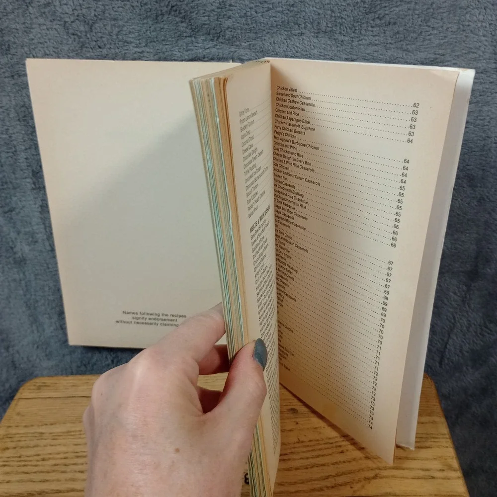 Jamestown Presbyterian Church Cookbook‎ Jamestown, NC 1981 Spiral Recipe Book